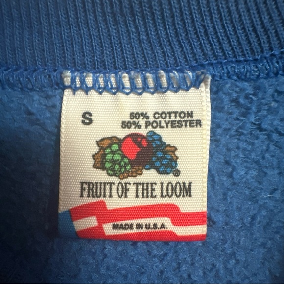 Vintage 90s Fruit of the Loom Blue Florida Gators Sweatshirt - Picture 13 of 16
